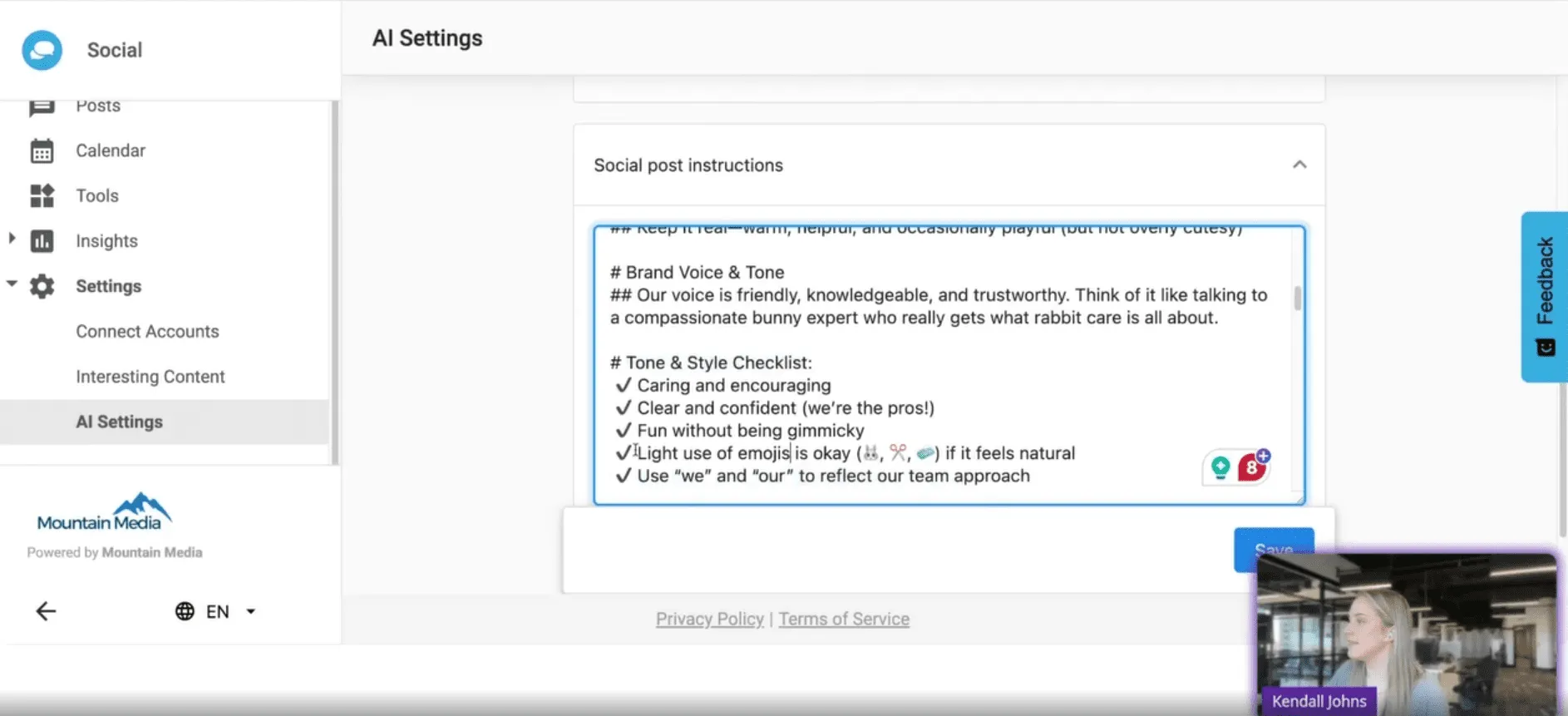 AI content creation tools: post guidelines