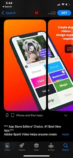 Adobe Spark Video.