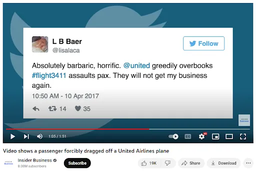 Social media storms