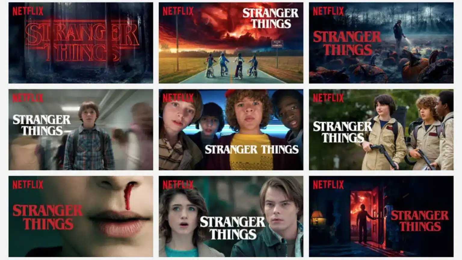ai digital marketing example: Stranger Things