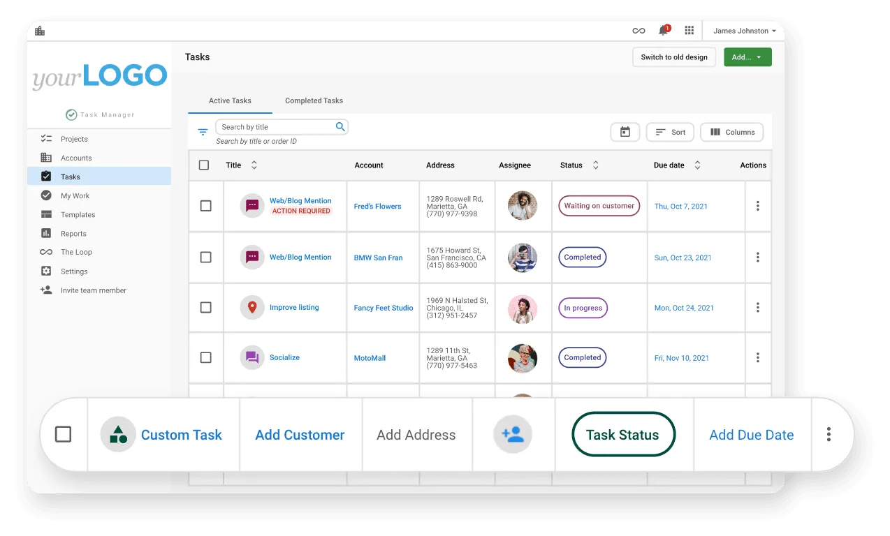 agency tools: task manager