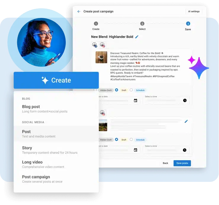 ai customer acquisition: AI content creator