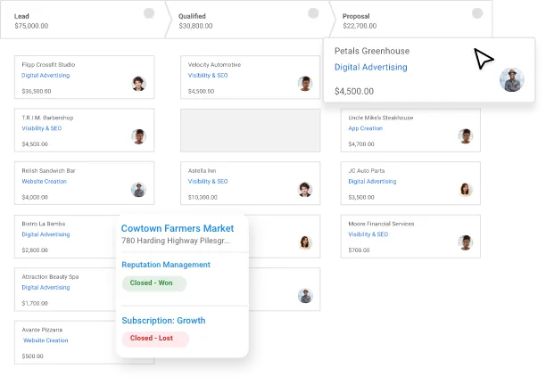 franchise ai tools: CRM