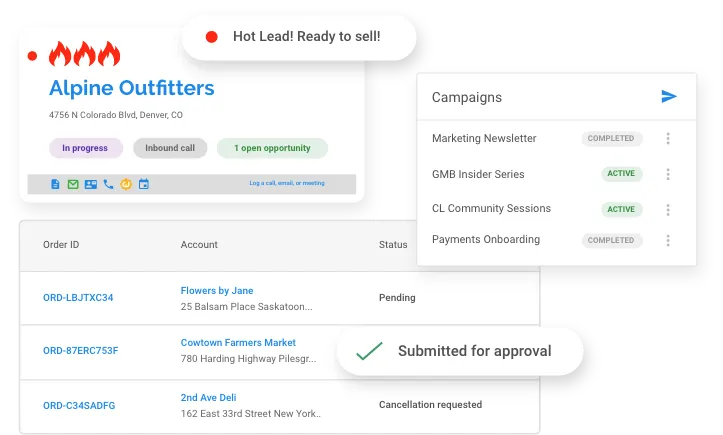 agency automation: CRM