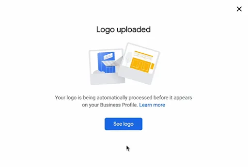logo upload