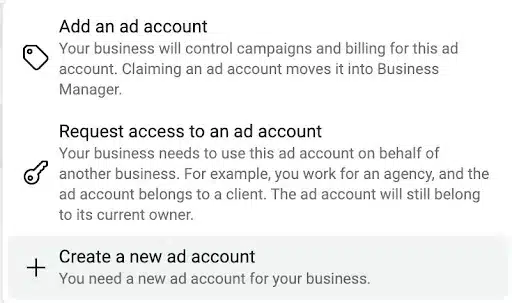 account tab