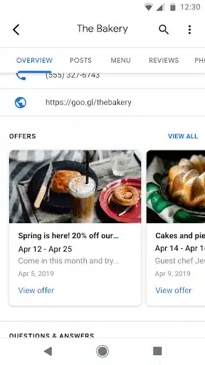 Offer Posts